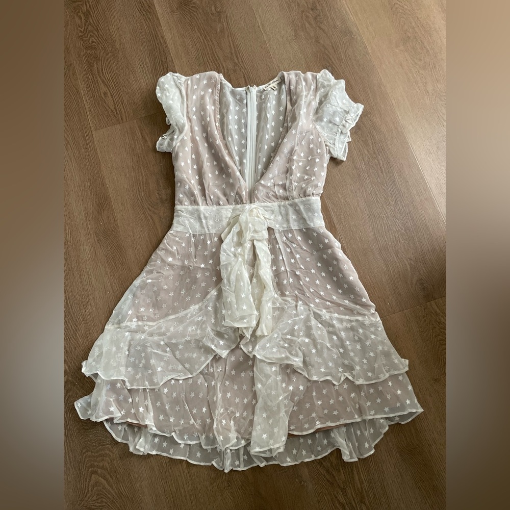 For love and lemons dress size small. Worn once